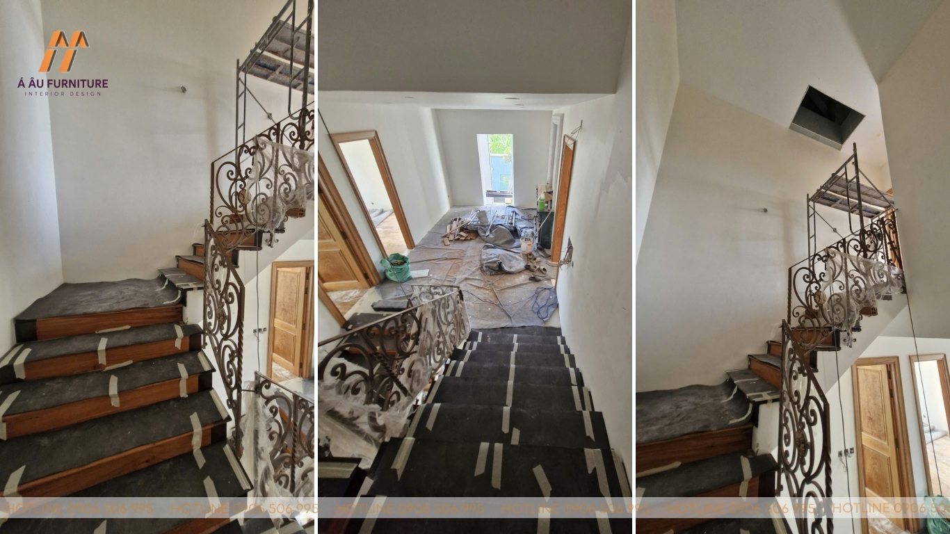 Dự án thi công biệt thự song lập tại Khu biệt thự Phú Hữu