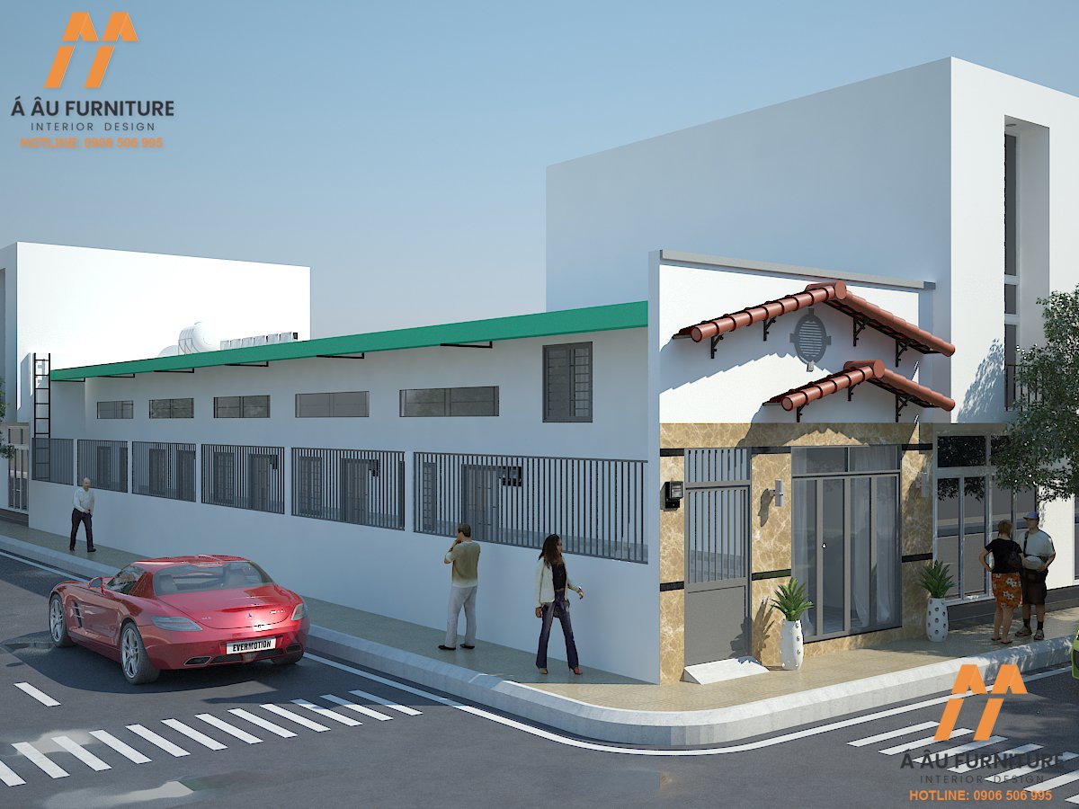 Dự án thiết kế khu trọ Quận 9