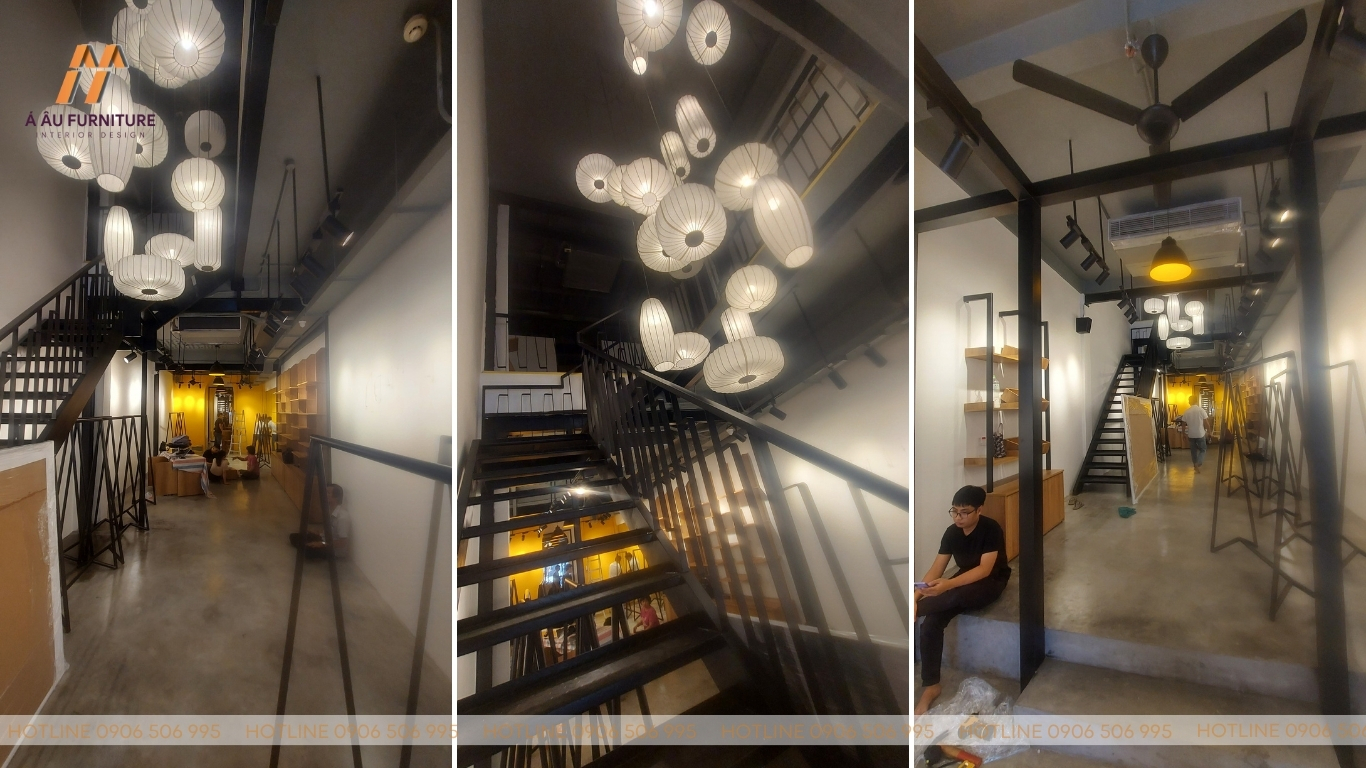 Thi công nội thất shop Lê Lợi – Quận 1