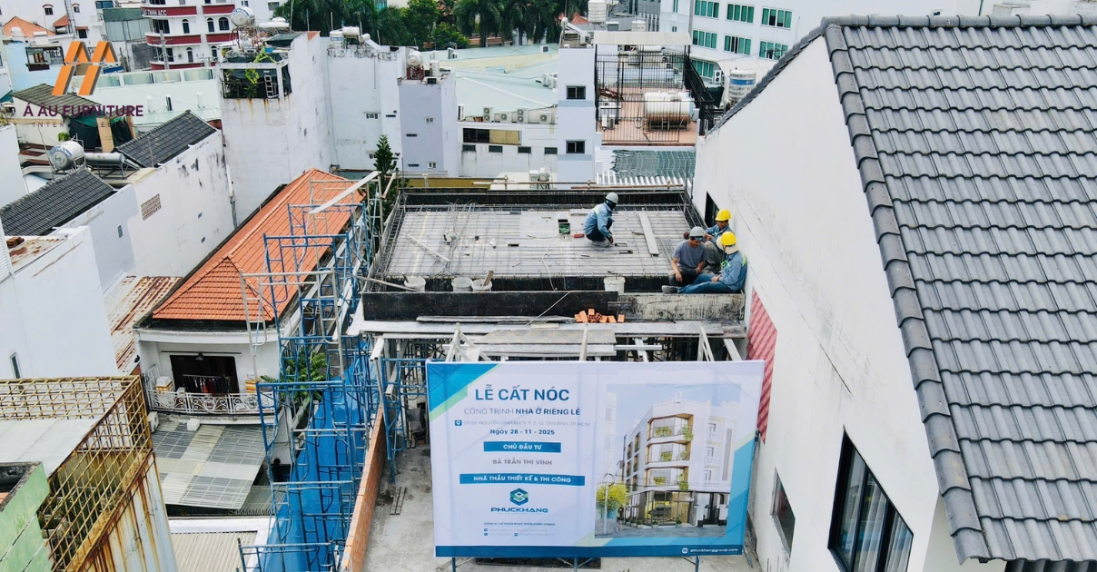 cất nóc nhà