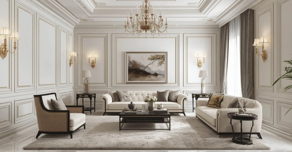 Phong cách nội thất Luxury