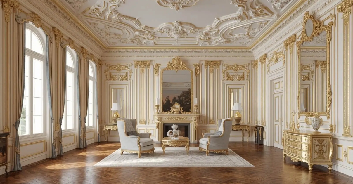 Phong cách nội thất Luxury