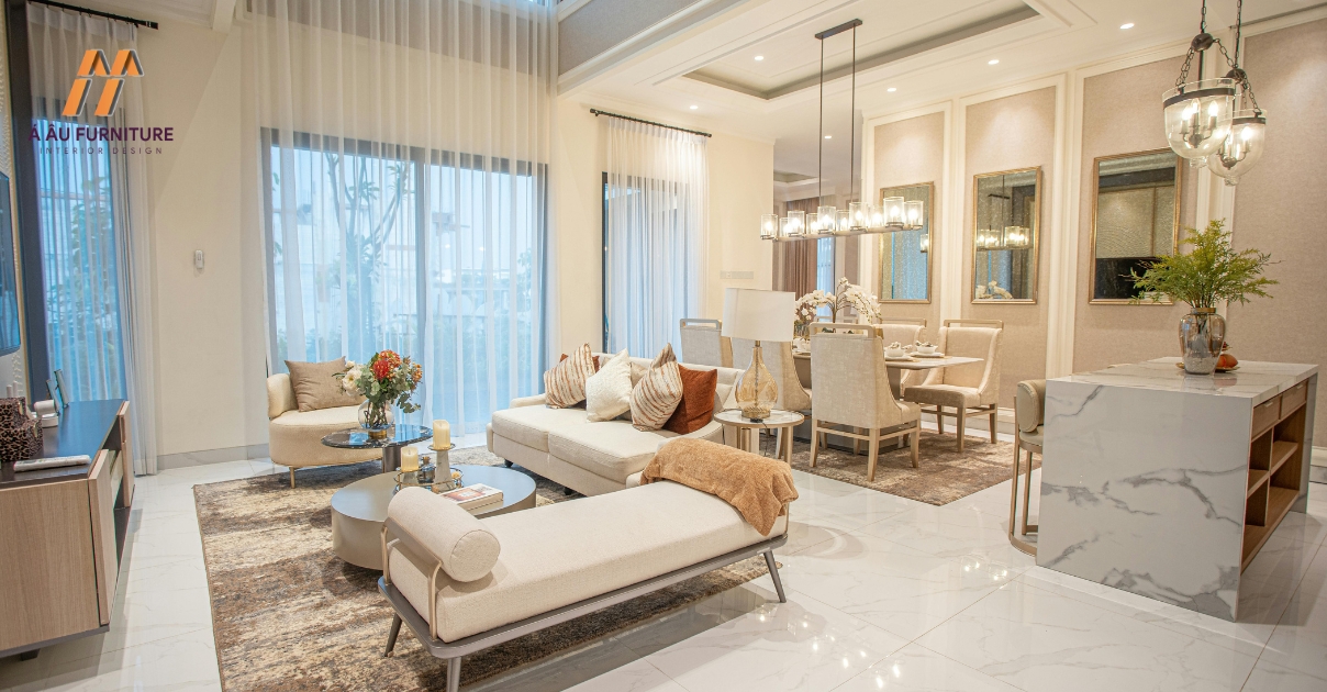 Phong cách nội thất Luxury