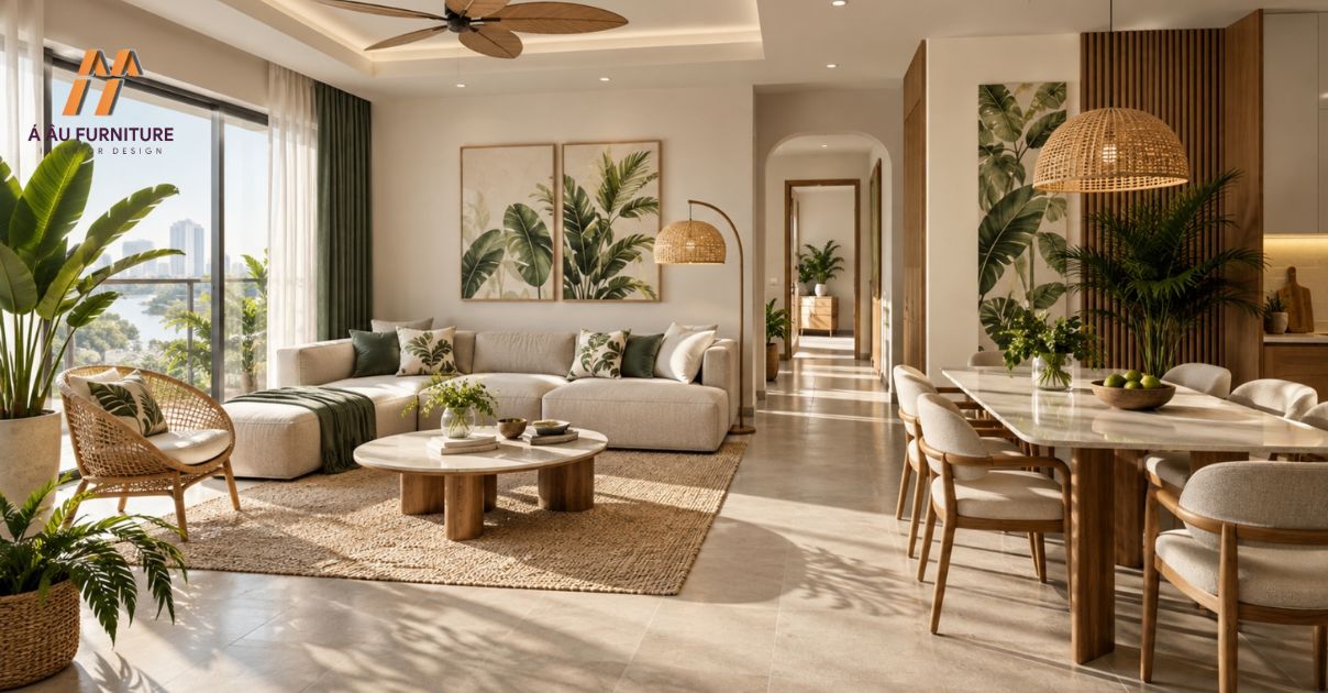  Phong cách nội thất Tropical