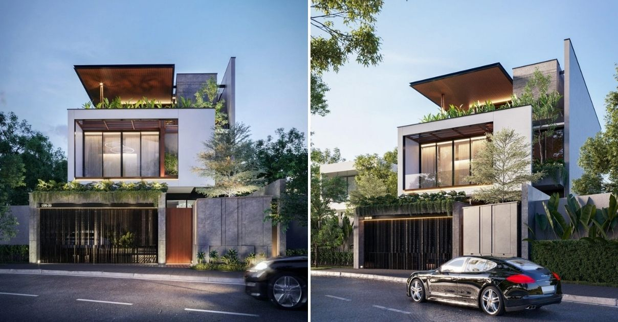 Tropical Modern House